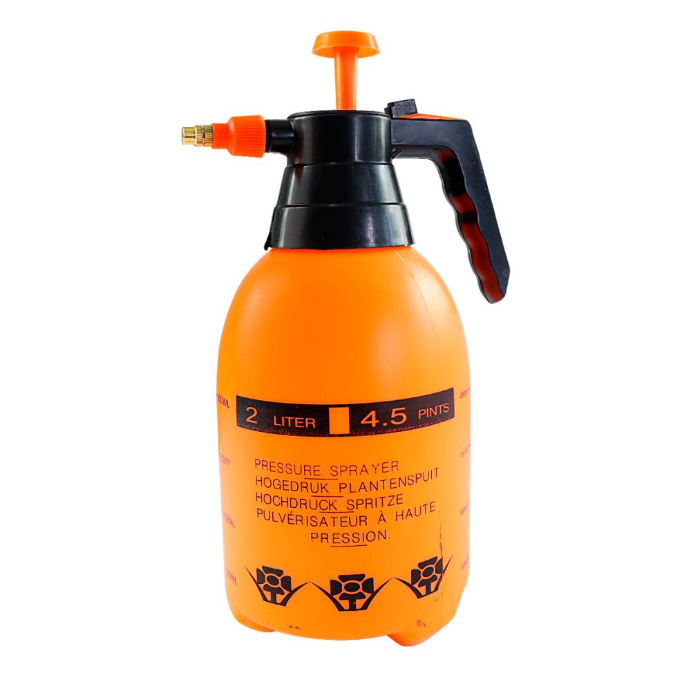 Pulverizador de Pressão Manual de Plástico 30cm Bomba Lava Carro Moto Quintal Área