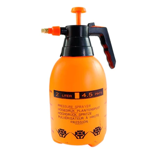 Pulverizador de Pressão Manual de Plástico 30cm Bomba Lava Carro Moto Quintal Área