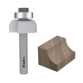 Fresa para Moldura Côncava com Rolamento 7,5x6mm 1998375.01 Radix