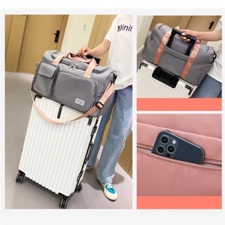 Bolsa Mala Impermeável Academia Viagem Transversal Casual De Grande Capacidade
