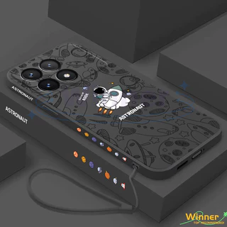 Capinha POCO X6 PRO X6 X5 X5 M6 M6 4g Caixa Macia Espaço Nave Espacial 3A1SSTK