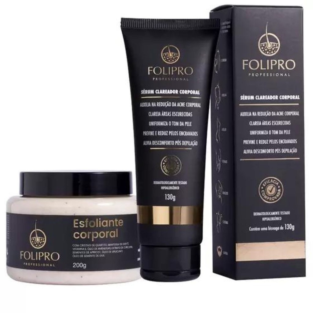 Tratamento Secativo e Esfoliante Para Foliculite Folipro | Shopee Brasil