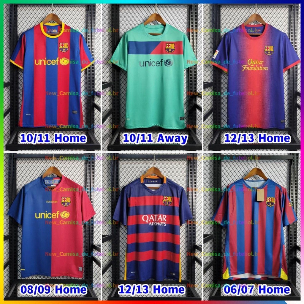 Camisa De Futebol Retro 2010 Barcelona Home/Away