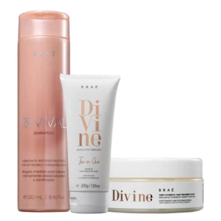 Kit Braé Revival Divine Ten in one (3 Produtos)