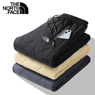 The North Face [L-7XL] A Calça De Velo Masculina Inverno À Prova D'água Quente 7XL Tamanho Grande 130KG Drawstring Opening Mountaineering Ski Warm Pants