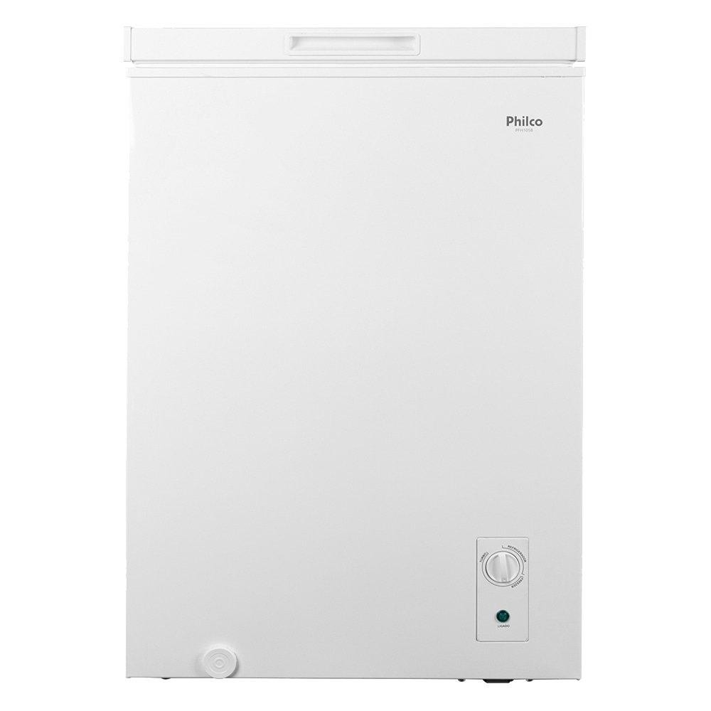 Freezer Horizontal Philco 99 Litros PFH105B | Sistema Dupla Função, Branco