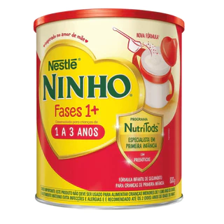 Fórmula Infantil Ninho Fases 1+ Nestlé 1 a 3 anos 800g em Oferta na Shopee