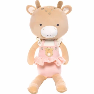Pelúcia Turminha Soft Cookie Girafinha Rosa 19597 - Buba
