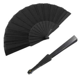 Leque de mão compacto liso cor Variado Pequeno em Oferta na Shopee