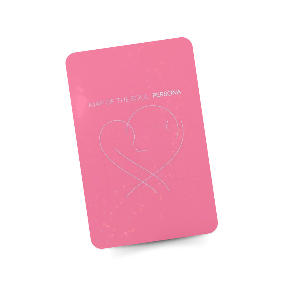 MAP OF THE SOUL PERSONA ERA 5 Photocard set 8un. frente e verso