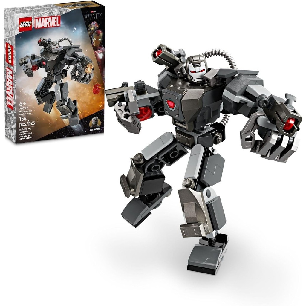 Lego Marvel 76277 Armadura Mech de War Machine
