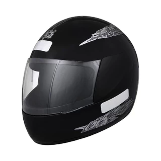 Capacete Moto Fechado Preto Pro Tork Com Viseira Injetada Transparente Casco ABS E Revestimento EPS