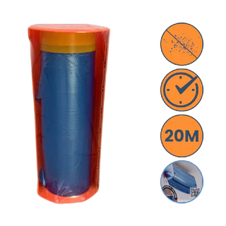 Salva Pintura Protetor Obra Dispenser 20Mx1,1M Salvabras