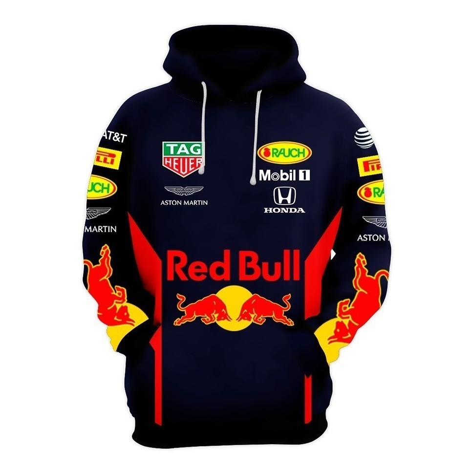 Bull Racing Moletom Red Bull Branco Moletom Canguru Red Bull