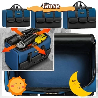 LANSEL Bolsa De Ferramentas Quadrada , Kit De Grande Capacidade , Garagem Organizadora Multifuncional Durável À Prova D'água