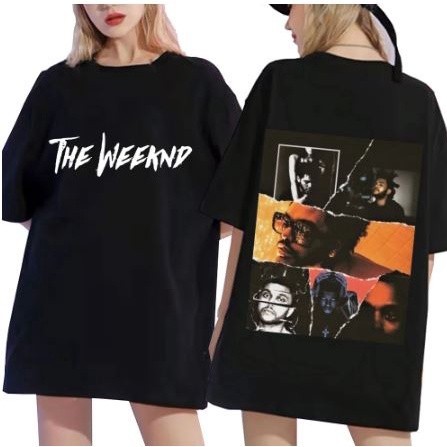 Camiseta Básica Algodão Unissex The Weeknd Cantor De Sucesso Moda Oferta