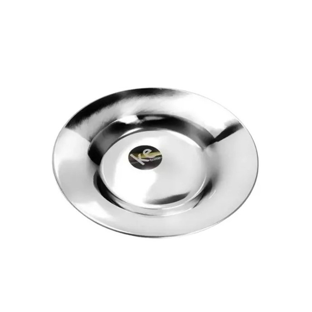 Prato Fundo Inox 23cm - Grande