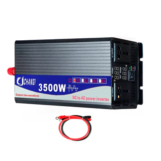Inversor de 1500W 3500W 12V para 220V Onda Senoidal Pura Suporta Carregador Geladeira Compressor Ar