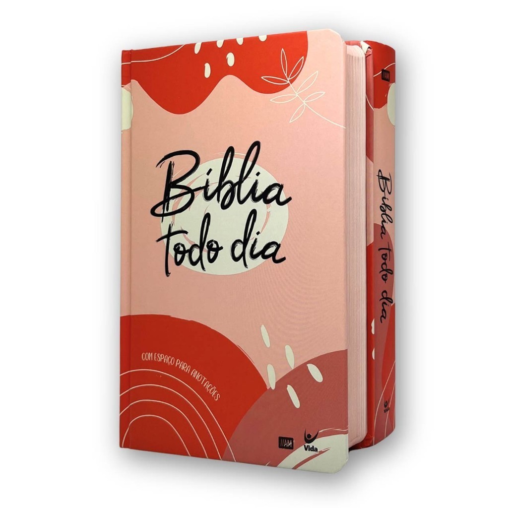 Bíblia Todo Dia Aquarela Espaço para Anotação | Editora Vida | Shopee ...