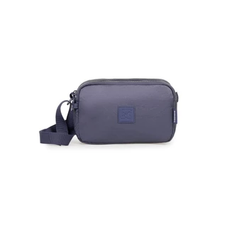 Bolsa Feminina Transversal Perolada Roxo