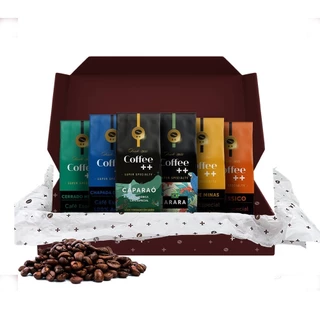 Kit 6 Pacotes Café Especial em Grãos Coffee Mais Variedades -6 x 250 gramas