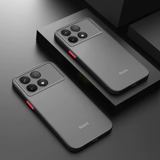 Funda Para Xiaomi POCO X6 Pro X6 X6Pro Capa De Luxo Matte Transparente POCOX6 POCOX6Pro