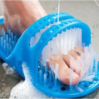 Chinelo Escova Esfregão Lava Pé Banho Esfoliante Lixa Spa Dos Pés - BESTMIX