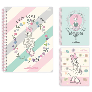 CADERNO UNIVERSITARIO 1M CD B/A 80F  MARGARIDA    SAO DOMINGOS   10292 em Oferta na Shopee