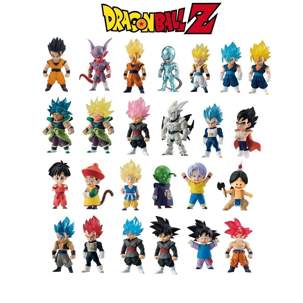 Dragon Ball - Miniatura - Bonecos - Action Figures - Goku - Vegeta Gohan Coleção: Mais Vendidos - Boneco - Figura de Ação - Miniatura