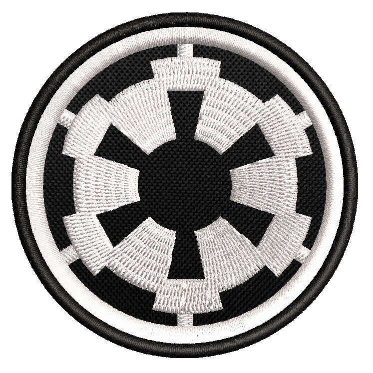 Patch Bordado Império Galactico Star Wars 7cm