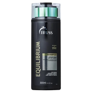 Shampoo Truss Equilibrium Hidrata e Previne Ressecamento 300ml Raiz Oleosa e Comprimento Seco