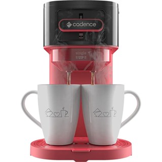 Cafeteira elétrica 2 xícaras vermelha Single Up - CAF230 Cadence