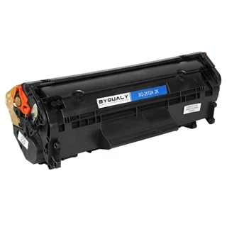 Toner 2k Compativel 2612A ByQualy Preto p/ Impressoras