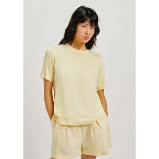 Blusa Feminina Manga Curta Em Tricô Leve Hering