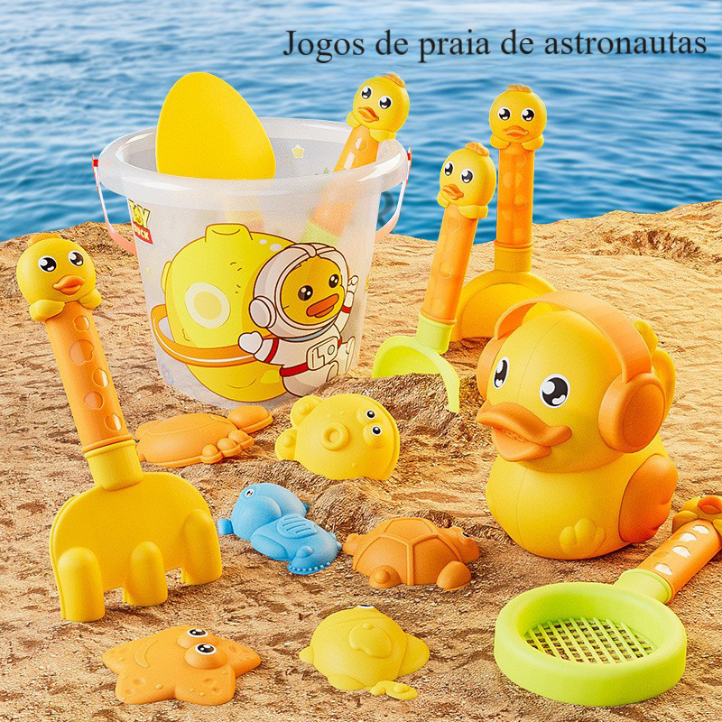 18pcs Brinquedos De Praia Para Crianças Ao Ar Livre Pá De Escavação De ...