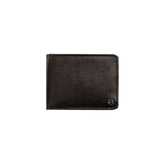 Carteira Masculina de Couro Suissewin Preto