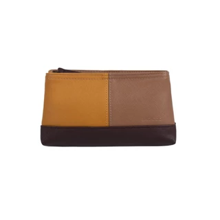 Necessaire Feminina Pequena Recortes Caramelo