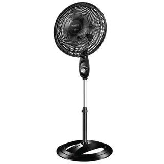 Ventilador de coluna Mondial 40cm 140w super power 6 pás VSP-40C-NB preto e prata 110v