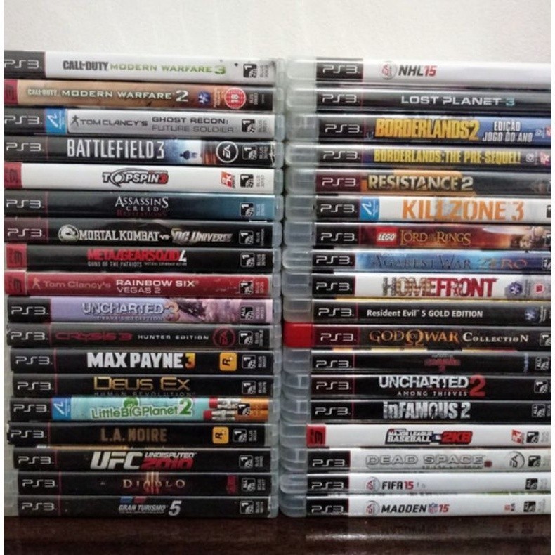 Jogos Ps3 Originais.