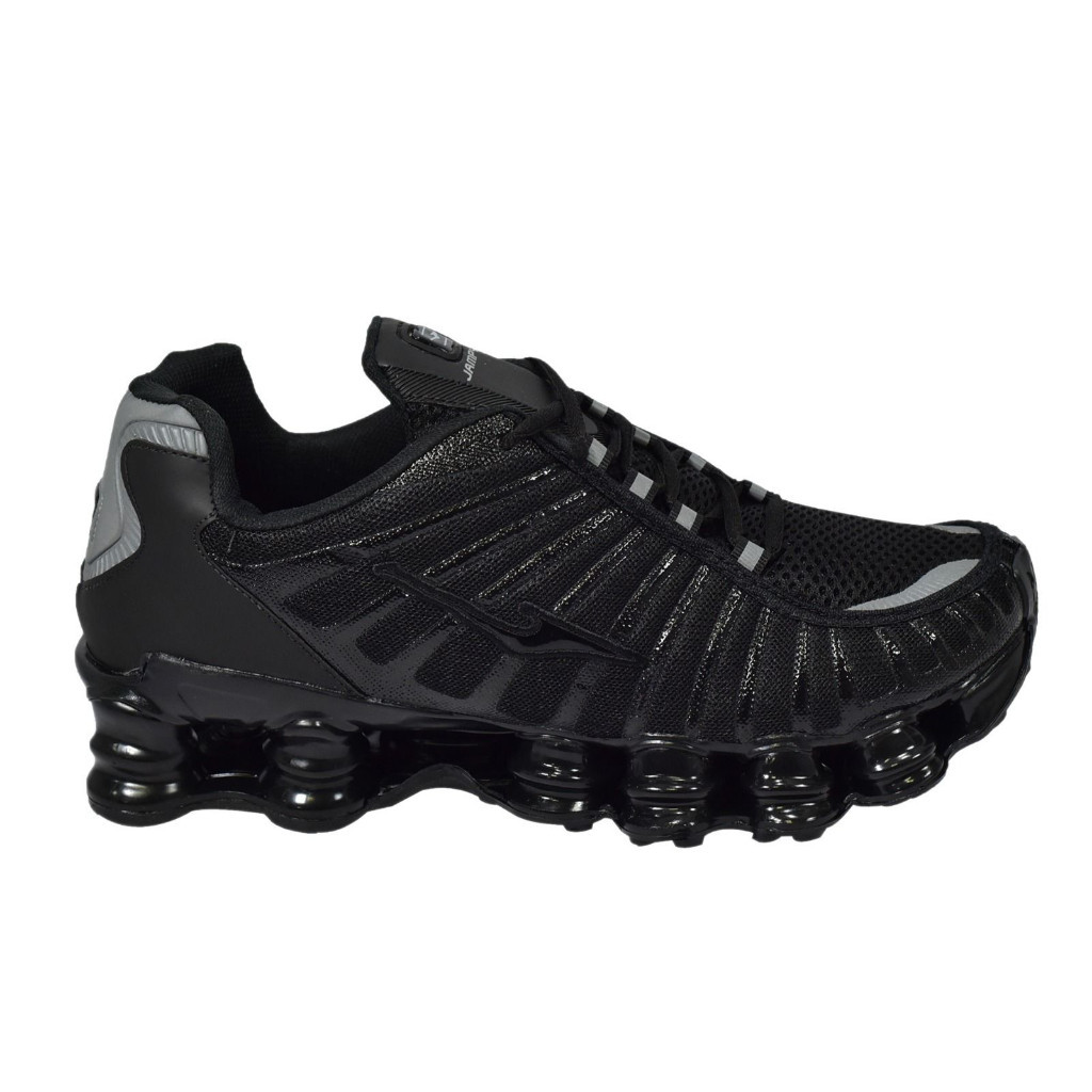 TENIS 12 MOLAS REFLETIVO NAS CORES BRANCO E PRETO | Shopee Brasil