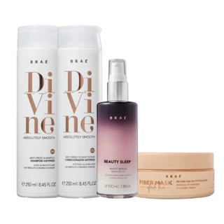 Kit Braé Divine Fiber Beauty Sleep (4 Produtos)