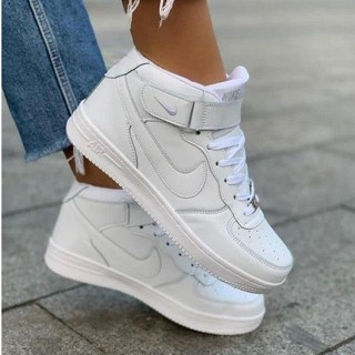 Tênis masculino nike air force hot sale 1 cano alto supreme botinha