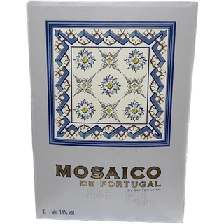 Vinho Mosaico de portugal - tinto seco - caixa 3L bag in box