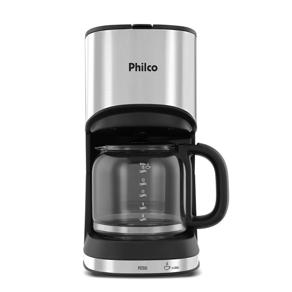 Cafeteira Philco PCFE01 600ml 15 Cafezinhos 550W