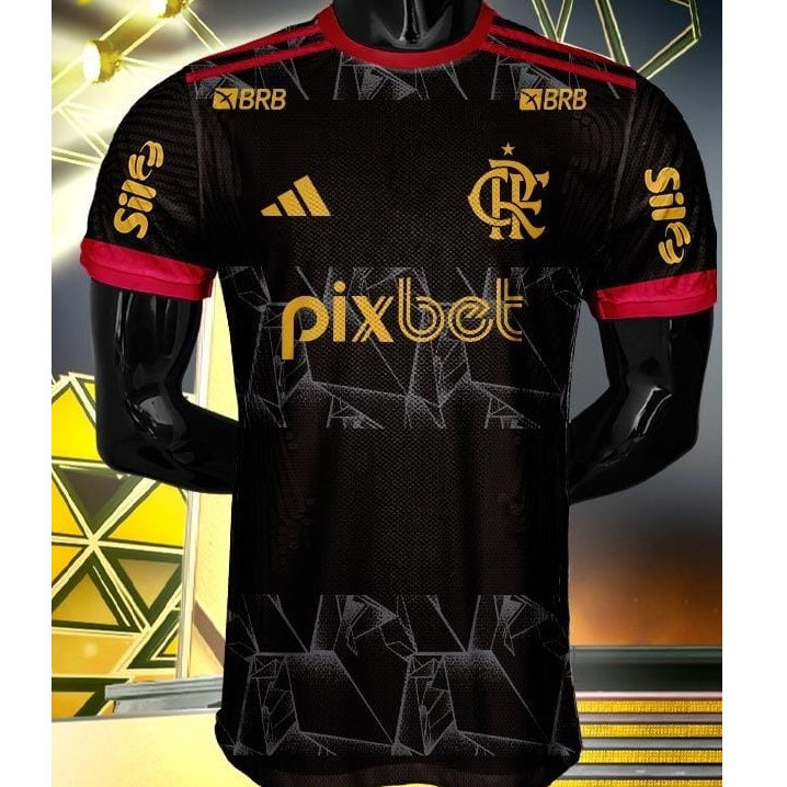LANÇAMENTO Flamengo Preta 2024/25 MAIS VENDIDA Camisa de Time FRETE GRÁTIS ENVIO IMEDIATO