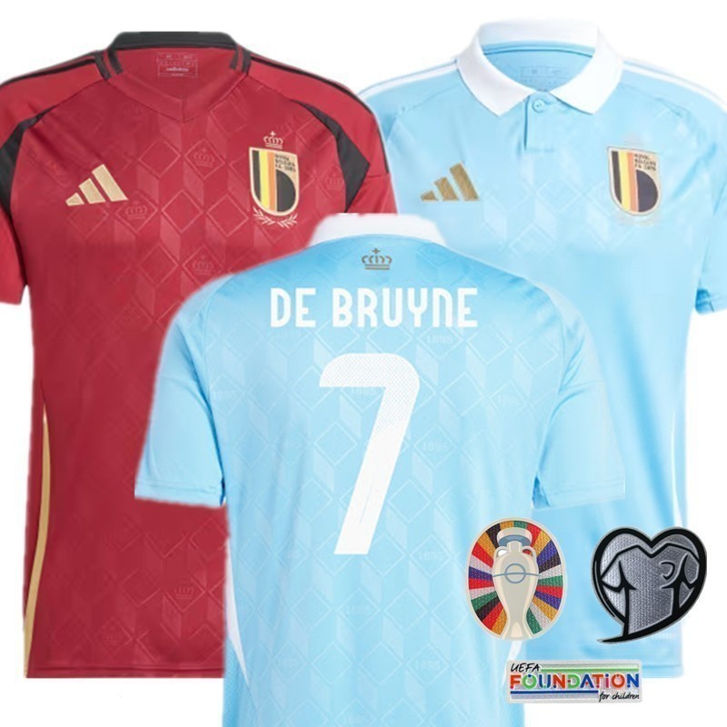 Camisa de futebol 24/25 Bélgica alta qualidade masculina S-2XL