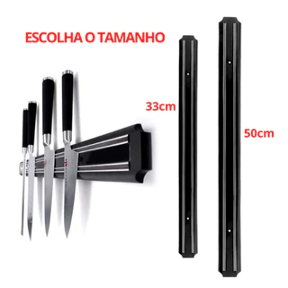 Barra Magnética Imã Suporte Para Facas e Ferramentas Parede Cozinha Churrasqueira em Oferta na Shopee