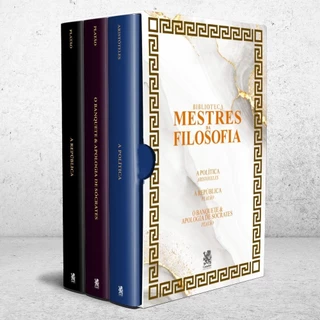 Biblioteca Mestres da Filosofia - Box com 3 Livros