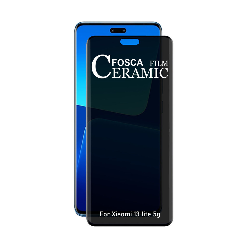Película Privacidade Fosca Cerâmica Para Xiaomi 13 Lite 5g