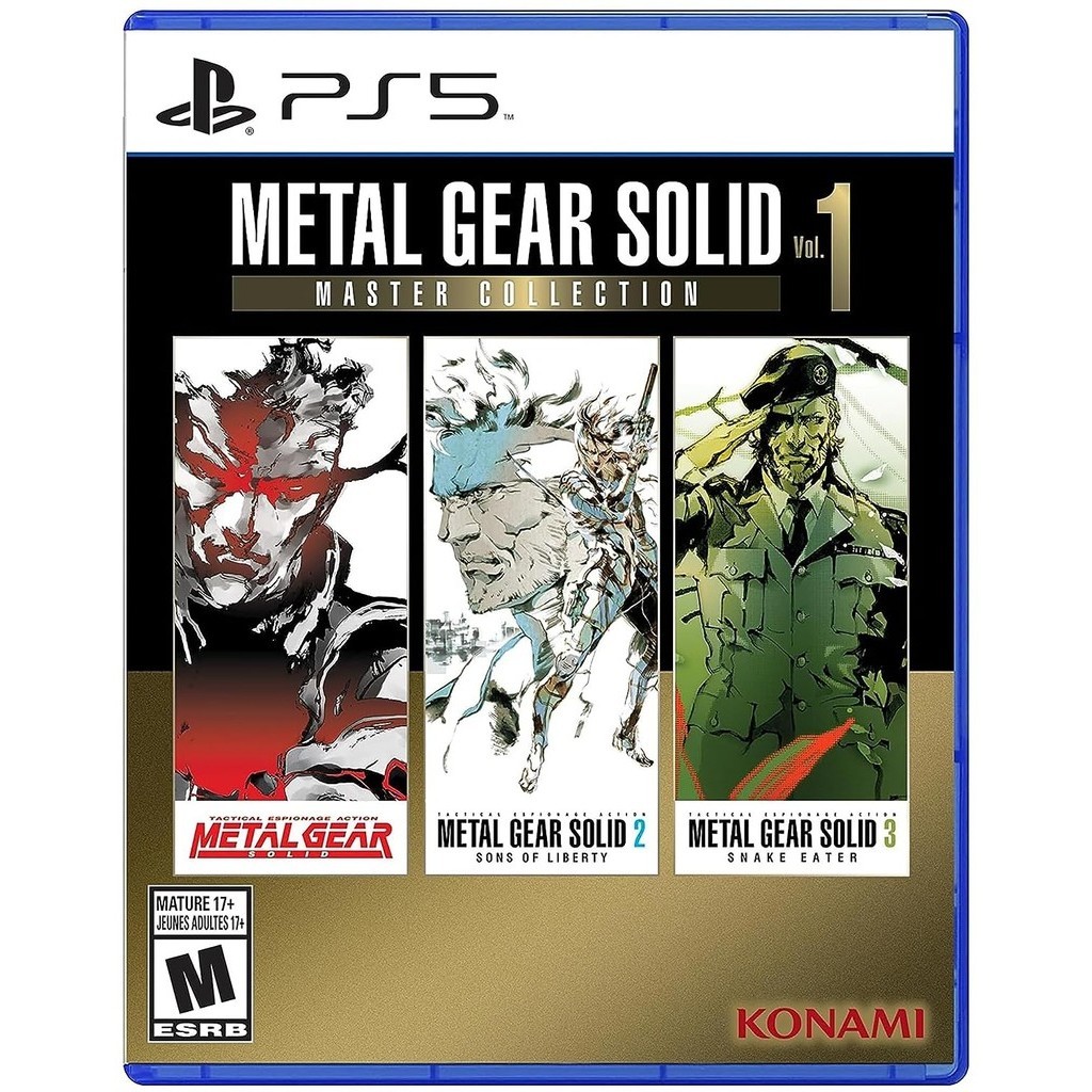 Metal Gear Solid Master Collection Vol 1 PS5 Midia Fisica